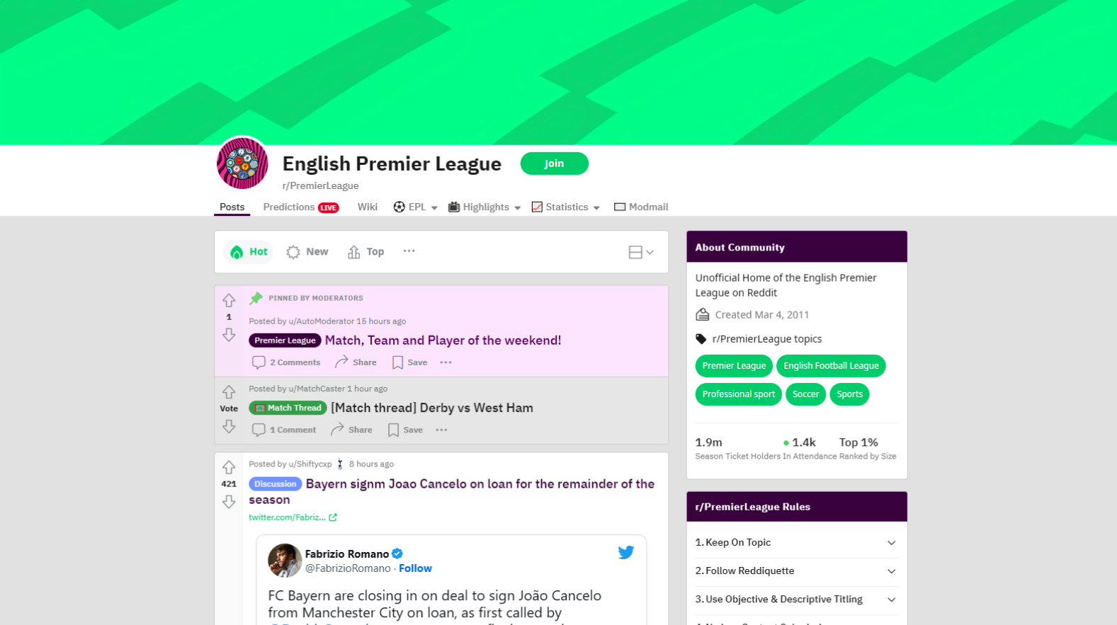 r/PremierLeague